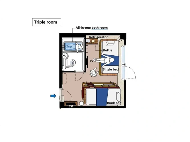 Standard Triple room
