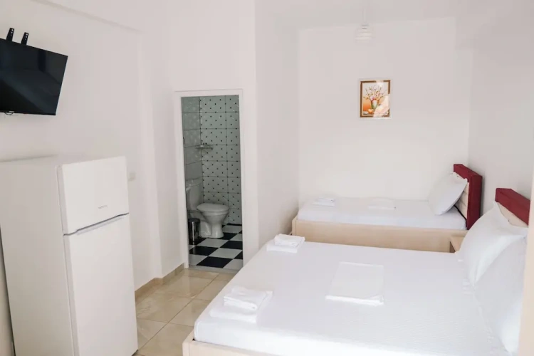 Standard Triple room with balcony and with pool view