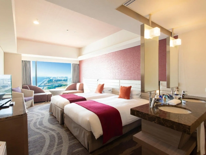 Deluxe Twin room with park view