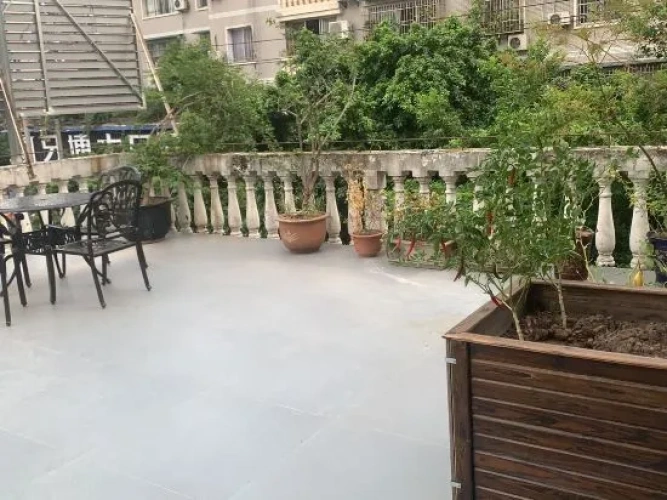 Outside