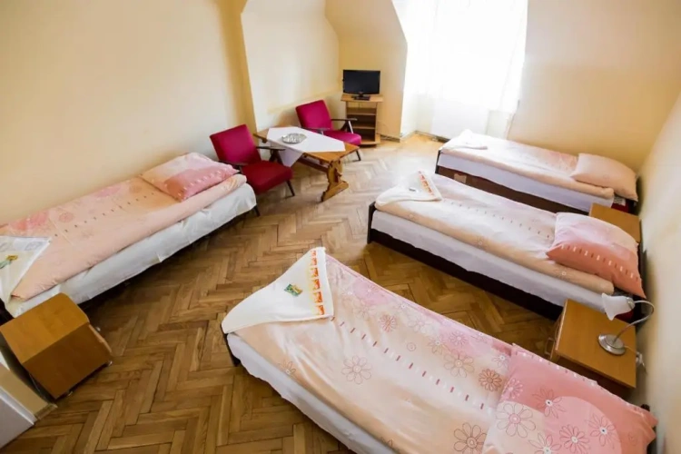 Standard Quadruple room with garden view