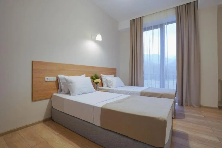 Standard Twin room with mountain view