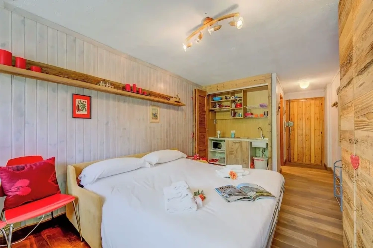 Standard Studio with balcony and with mountain view