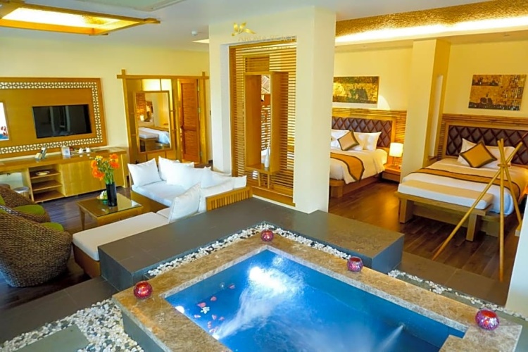1 Bedroom Standard Twin room with view