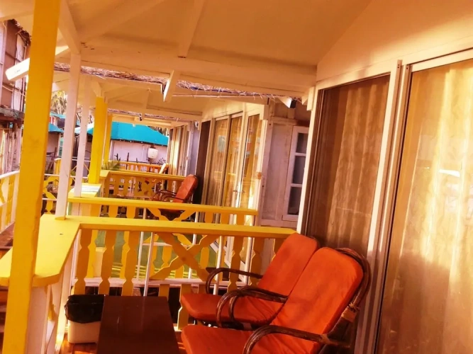 Deluxe room with balcony and with sea view