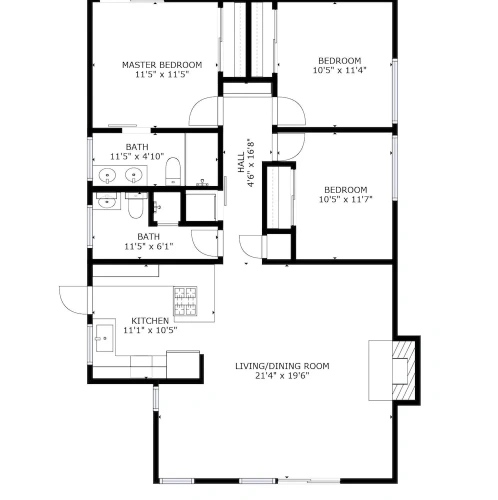 6 Bedrooms Cottage