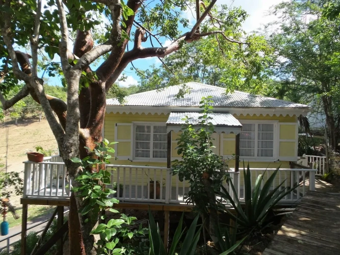 Standard Double Cottage with balcony and with garden view