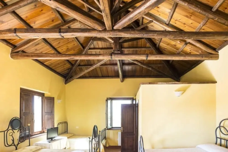 Standard Quadruple room with garden view