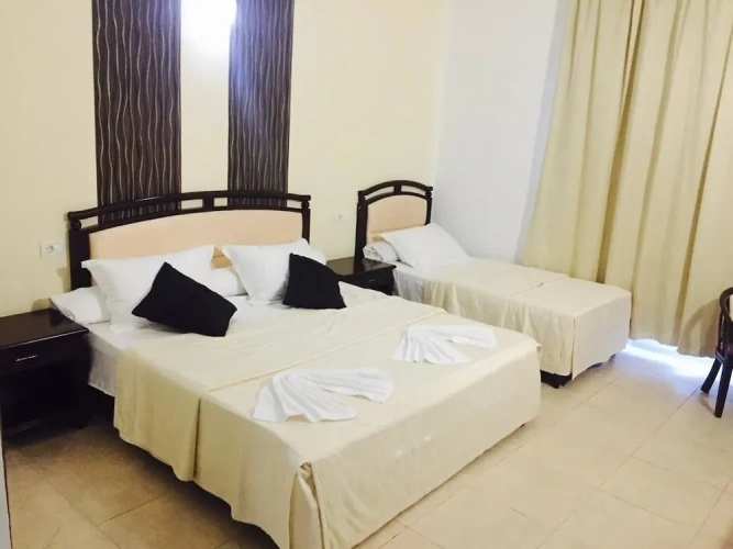 Comfort Triple room with balcony and beachfront