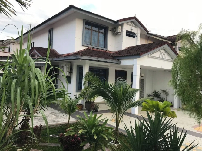 Outside