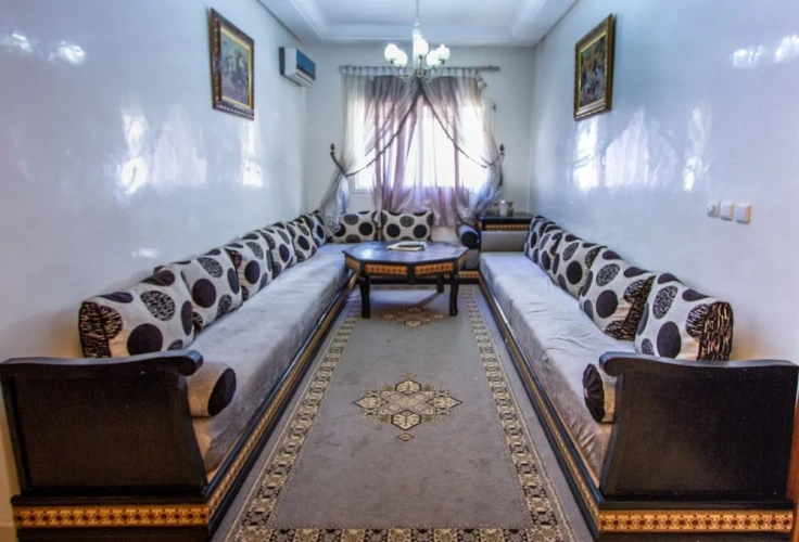 2 Bedrooms Family Apartment with balcony and with garden view