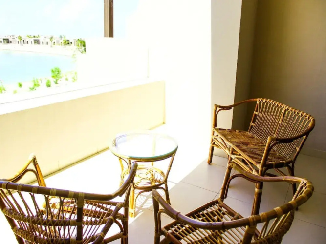 Serene Lagoon View With Terrace