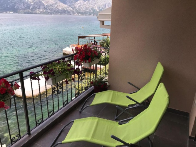 Apartment with balcony and with view