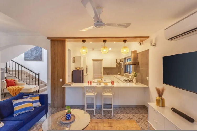 4BR Villa With Pool 10 Mins From Calangute Beach