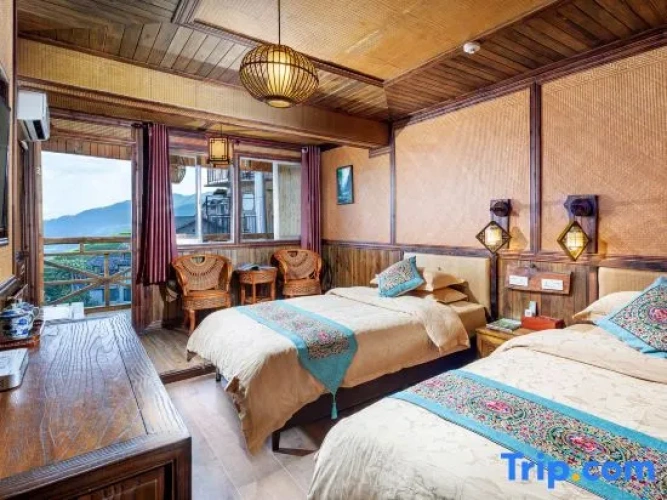 Quadruple Family Suite with balcony and with view