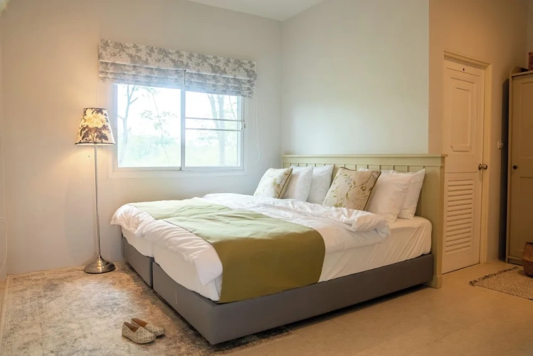 Deluxe Double room with balcony and with garden view
