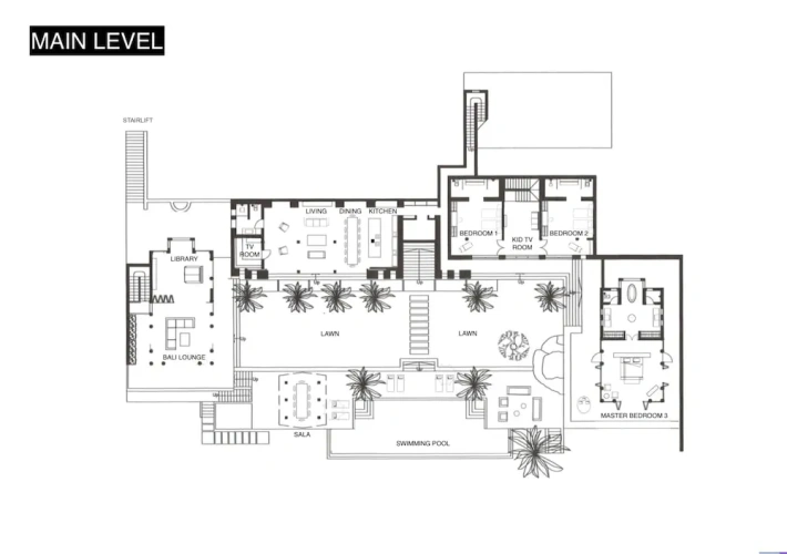 6 Bedrooms Luxury Villa beachfront