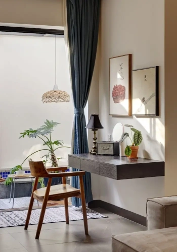 Standard Twin room with garden view