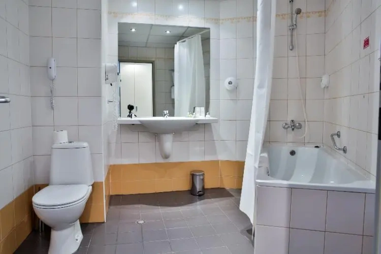 Standard Triple room with balcony and with garden view