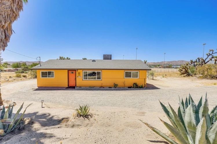 Outside