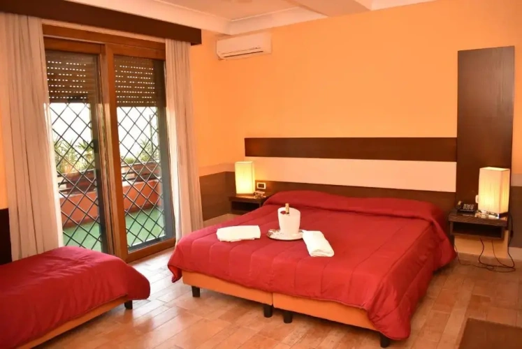 Standard Double room with balcony and with view