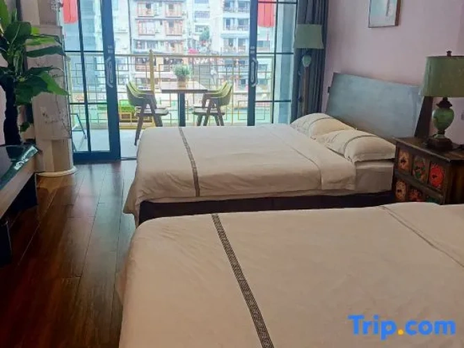 Standard Family room with balcony and with view