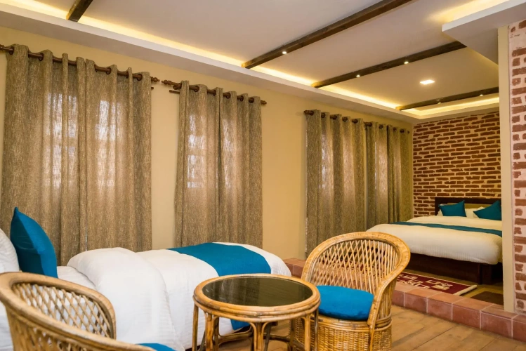 Deluxe Double room with city view