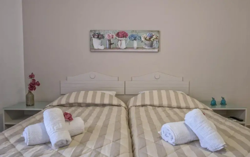 Double Studio with Side Sea View