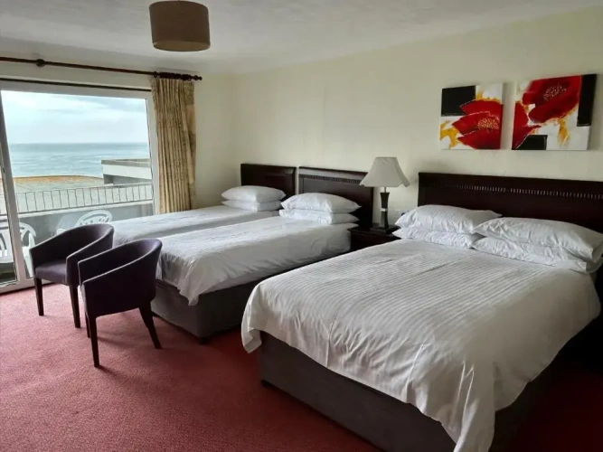 Superior Double room with balcony and with sea view