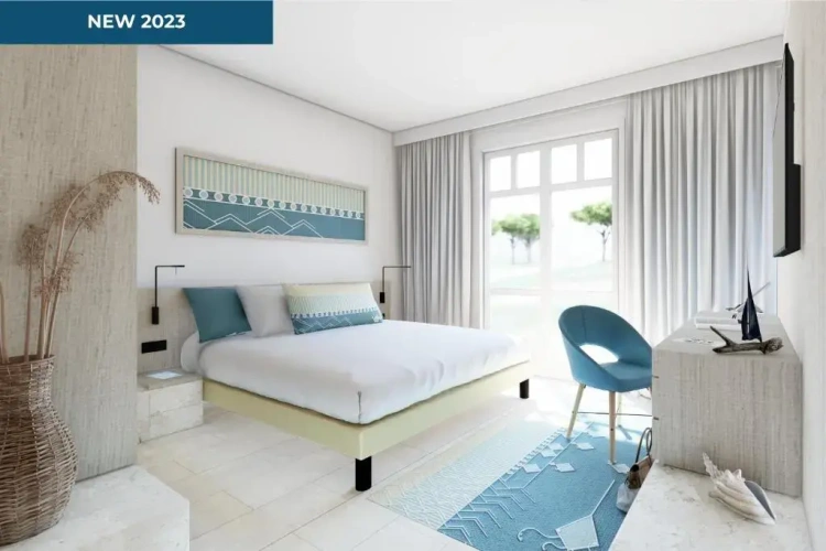 Deluxe Double room with balcony and with sea view