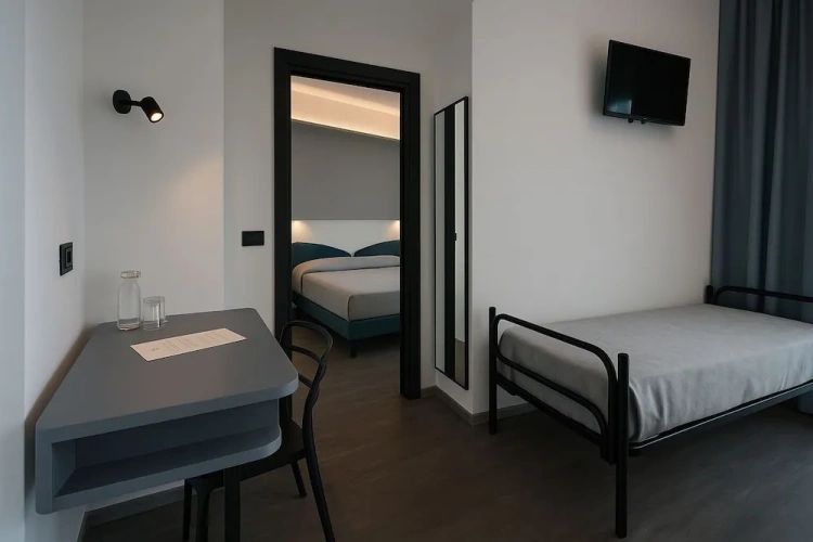 Superior Quadruple room with balcony