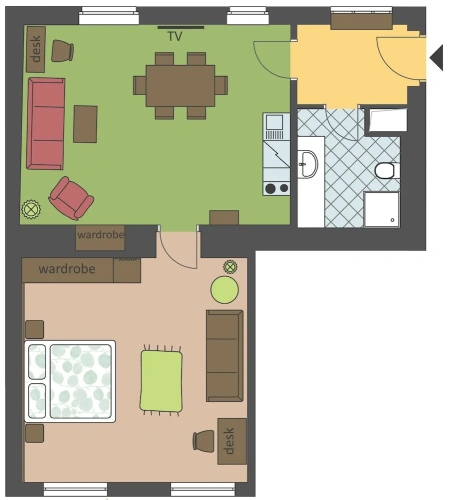 1 Bedroom Superior Apartment