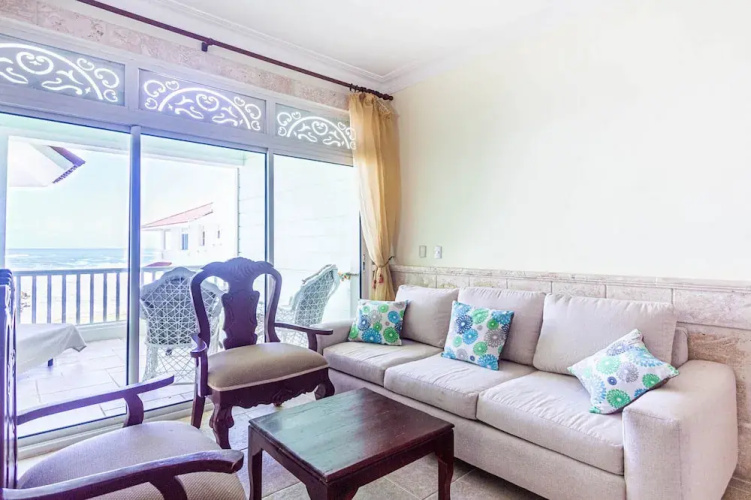 Oceanfront Apartment in Cabarete With Pool and Beach Access