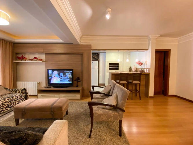 Apartamento Primavera, a 600 metros da Rua Coberta, com 2 quartos