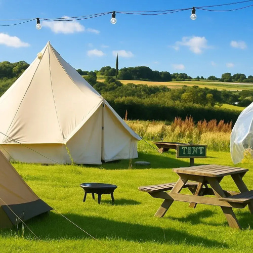 Cozy Wigwam With Heating & tv