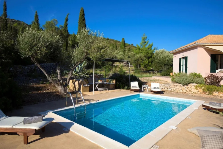 Villa Alba in Ithaki