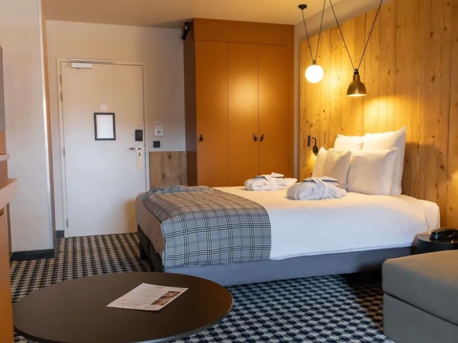Standard Triple room with balcony and with land view