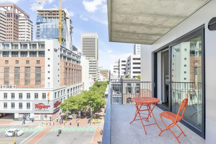 Studio With Large Balcony
