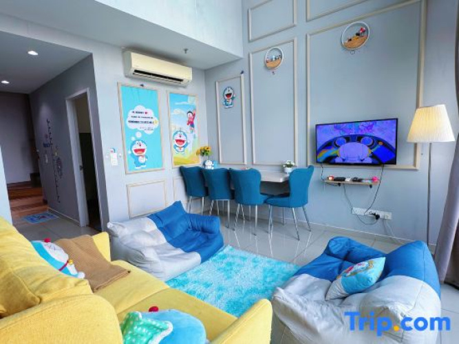 Doraemon @ Hyde Towel Duplex |Fully AiCON 2BR