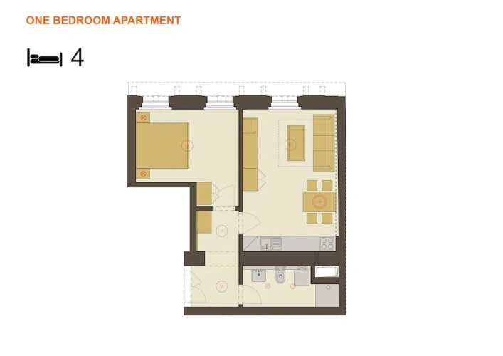 1 Bedroom Comfort Apartment