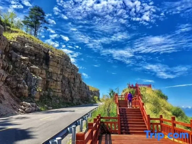 Outside