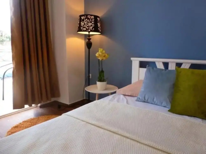 Room-blue Studio With Sea View
