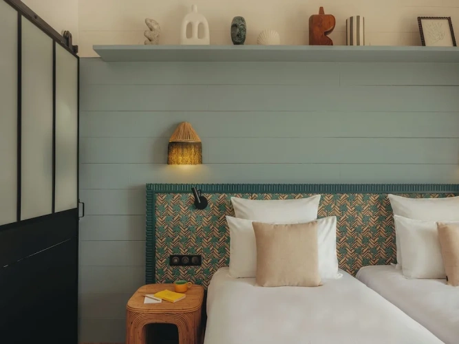 Comfort Twin room with balcony and with sea view