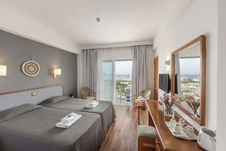 Standard Double room with balcony and with view