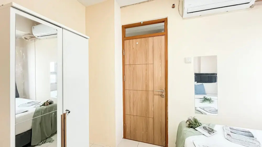 Basic 2Br Apartment At Green Palm Residence