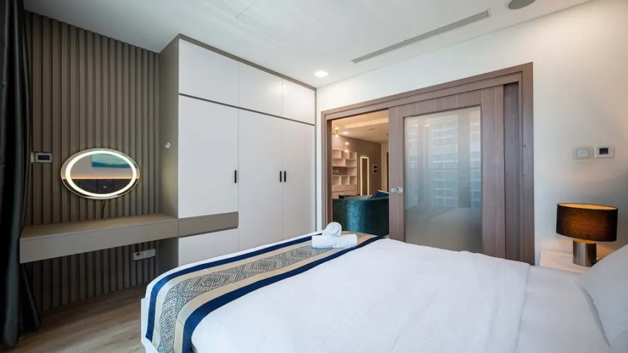 Deluxe Double Apartment with balcony and with city view