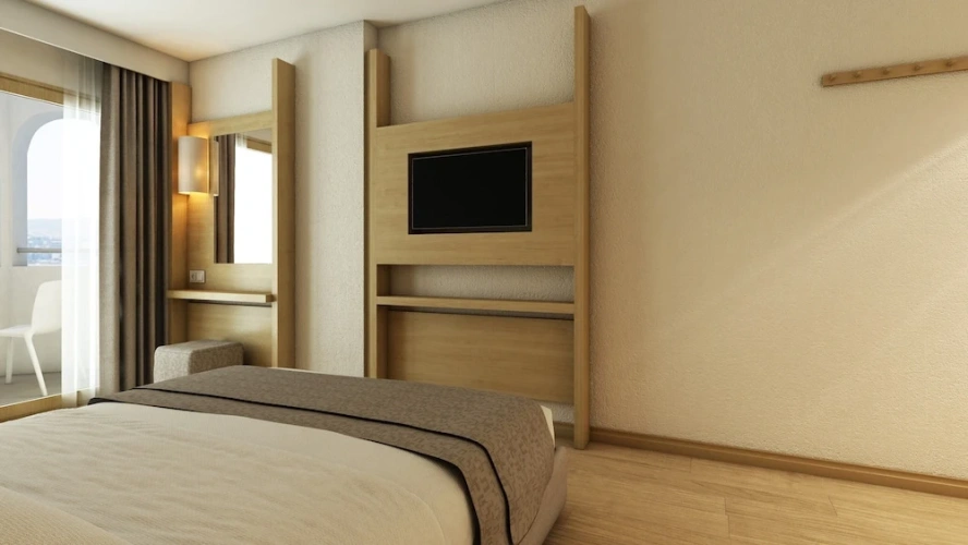 Standard room with balcony and with sea view