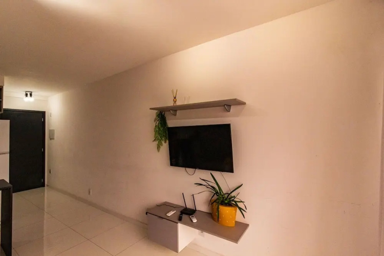 Flat Moderno com Academia e Wi-fi no Tatuap