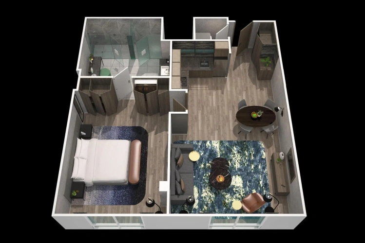 Guest rooms