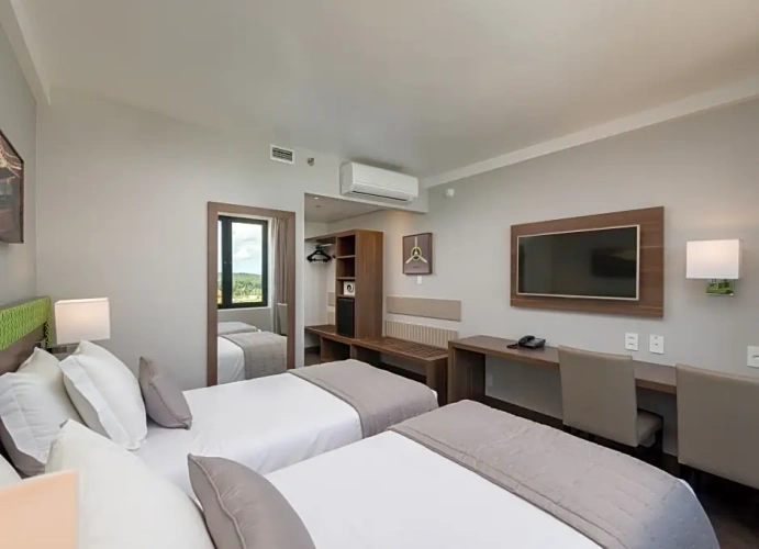 Standard Twin room with view